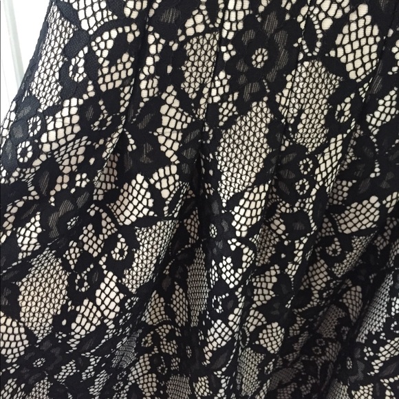 Anthropologie dress HD Paris black tan lace - Picture 4 of 7